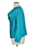 Bold Elements 100% Polyester Teal 3/4 Sleeve Blouse Size XL - photo 5