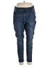 Lane Bryant Solid Blue Jeans Size 18 - photo 1