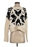 Pilcro Print Ivory Pullover Sweater Size XS - photo 1