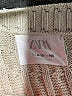 Zara Ivory Sweater Vest Size 9 - 10 - photo 4