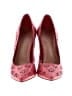 LC Lauren Conrad Floral Pink Red Heels Size 7 - photo 2