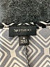 AB Studio Print Gray Black Casual Dress Size M - photo 7