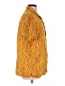 Old Navy Orange Short Sleeve Button-Down Shirt Size L - photo 4
