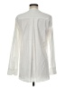 Theory Ivory Long Sleeve Button-Down Shirt Size M - photo 2