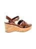 Kork-Ease 100% Leather Brown Wedges Size 8 - photo 1