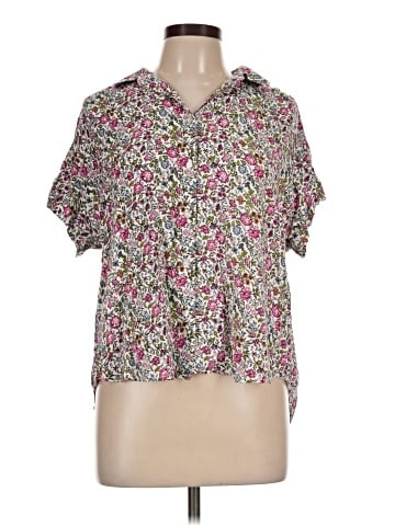 Jane and Delancey Short Sleeve Blouse (view 1)