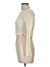 Shein Ivory Long Sleeve Top Size 6 - photo 5