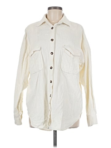 Glassons Long Sleeve Button-Down Shirt (view 1)