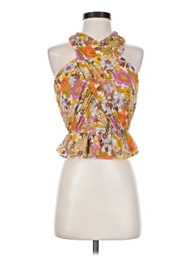 Veronica Beard Sleeveless Silk Top