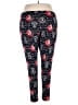 Terra & Sky Print Black Active Pants Size 2X - photo 2