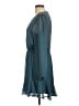 Altar'd State 100% Polyester Solid Teal Casual Dress Size L - photo 5
