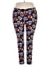 Bobbie Brooks Paisley Blue Leggings Size 2X - photo 1