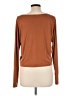 JoyLab Brown Long Sleeve Top Size L - photo 2
