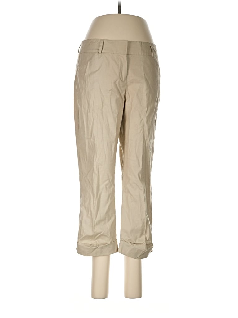 Pre-owned Tahari Linen Pants In Tan