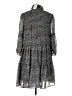 Taylor 100% Polyester Animal Print Gray Casual Dress Size L - photo 2