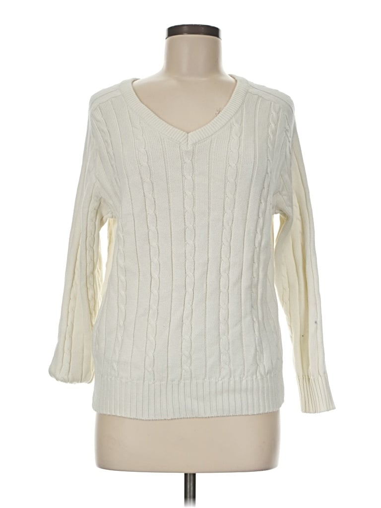Pre-owned John Galt Pullover Sweater In Ivory