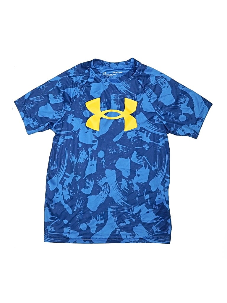 Pre-owned Under Armour Kids' Active T-shirt In Blue