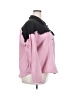 Shein Curve 100% Cotton Color Block Pink Jacket Size 20 Plus (4) - photo 4