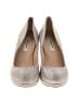 L.K. Bennett Metallic Gray Heels Size EU 37 1/2 - photo 2