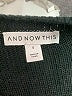 And Now This 100% Acrylic Stars Black Pullover Sweater Size S - photo 7