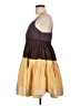 Hazel Color Block Brown Casual Dress Size L - photo 5