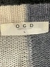 OGD 100% Cashmere Color Block Gray Cardigan Size L - photo 7