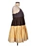 Hazel Color Block Brown Casual Dress Size L - photo 4