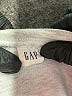 Gap Color Block Solid Gray Silver Sweatshirt Size XL - photo 7