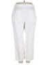 Gap White Casual Pants Size XL - photo 2