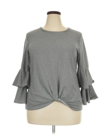 Bold Elements 3/4 Sleeve Top (view 1)