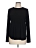 Eileen Fisher Black Long Sleeve T-Shirt Size L - photo 1