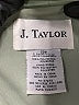 J. Taylor 100% Polyester Green Short Sleeve Blouse Size 22 - photo 7