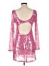 Jump Apparel Pink Cocktail Dress Size L - photo 2