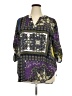 Cato 100% Polyester Purple 3/4 Sleeve Blouse Size 18 - photo 1