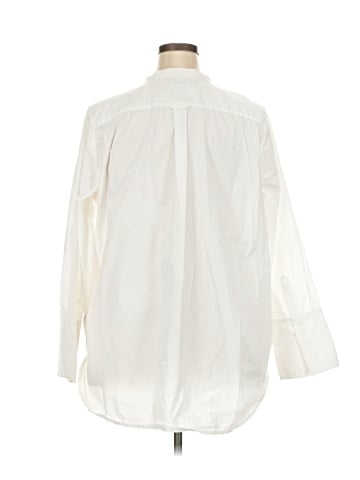 Lands' End 3/4 Sleeve Blouse (view 2)