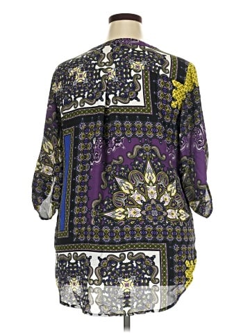 Cato 3/4 Sleeve Blouse (view 2)