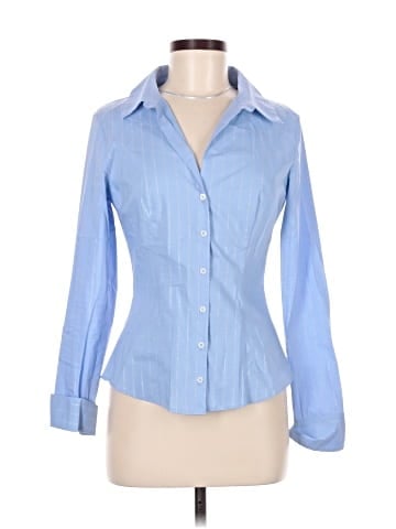 Zara Long Sleeve Button-Down Shirt (view 1)