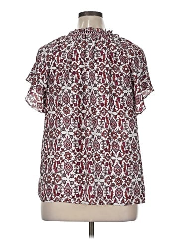 Max Studio Short Sleeve Blouse (view 2)