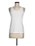 Asics 100% Polyester White Active Tank Size M - photo 1