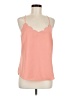 J. by J.Crew 100% Polyester Pink Tank Top Size 6 - photo 1