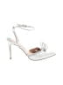 BCBGeneration Metallic Silver Heels Size 8 - photo 1