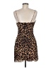 Alice + Olivia Animal Print Brown Cocktail Dress Size 8 - photo 2