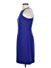 J.Crew 100% Polyester Solid Blue Cocktail Dress Size 2 - photo 5