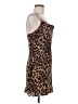 Alice + Olivia Animal Print Brown Cocktail Dress Size 8 - photo 4