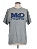 Jerzees Gray Short Sleeve T-Shirt Size L - photo 1