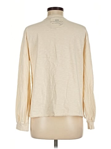Peace Love World Long Sleeve Henley (view 2)