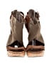 Halogen 100% Leather Brown Wedges Size 11 - photo 2