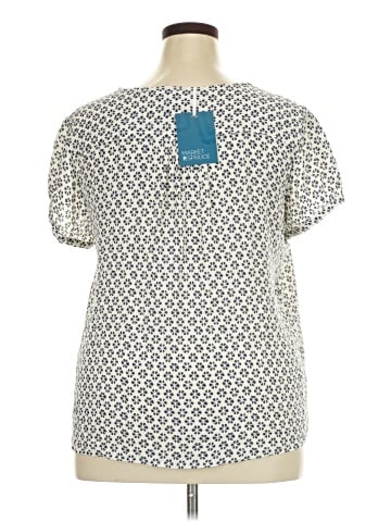 Market and Spruce Short Sleeve Blouse (view 2)