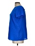 Gianni Bini 100% Polyester Blue Short Sleeve Blouse Size L - photo 5