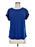 Love Scarlett Blue Short Sleeve Top Size M - photo 1
